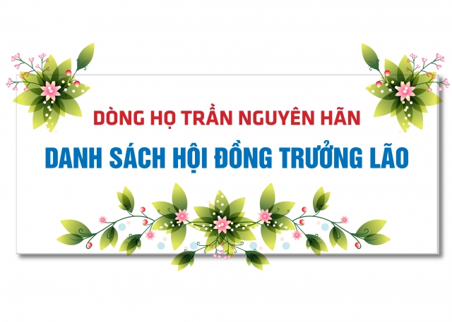 Danh sách Hội đồng Trưởng lão Nhiệm kỳ I